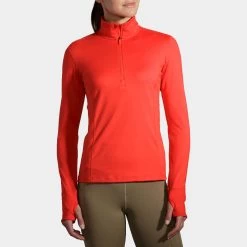 Brooks Dash 1/2 Zip Women's -Boutique Sports Fashion Store 056547 657 1