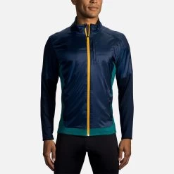 Brooks Fusion Hybrid Jacket Men's 21 Brooks Fusion Hybrid Jacket Men's -Boutique Sports Fashion Store 056559 408 1