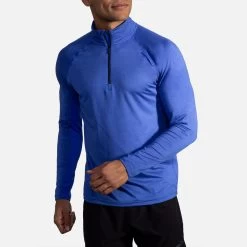 Brooks Dash 1/2 Zip Men's 36 Brooks Dash 1/2 Zip Men's -Boutique Sports Fashion Store 056561 470 1