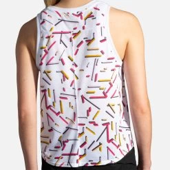 Brooks Distance Graphic Tank Women's (2020) -Boutique Sports Fashion Store 056801 131 2