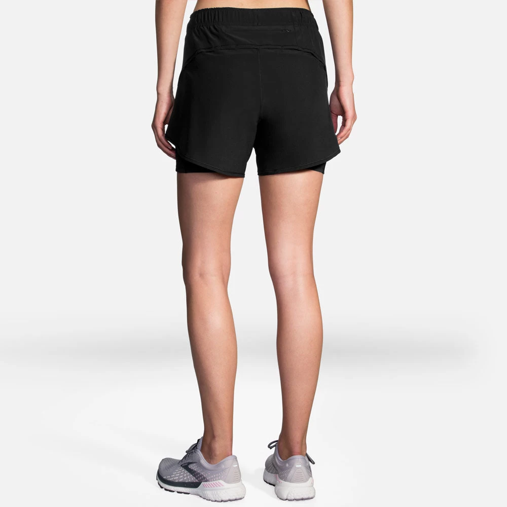 Brooks Chaser 5" 2-in-1 Shorts Women's 2 Brooks Chaser 5" 2-in-1 Shorts Women's - Image 2