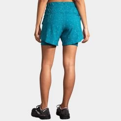Brooks Chaser 5" 2-in-1 Shorts Women's 27 Brooks Chaser 5" 2-in-1 Shorts Women's -Boutique Sports Fashion Store 056804 486 2