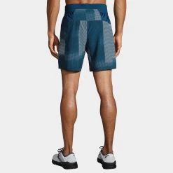 Brooks Sherpa 7" 2-in-1 Shorts Men's -Boutique Sports Fashion Store 056808 406 2