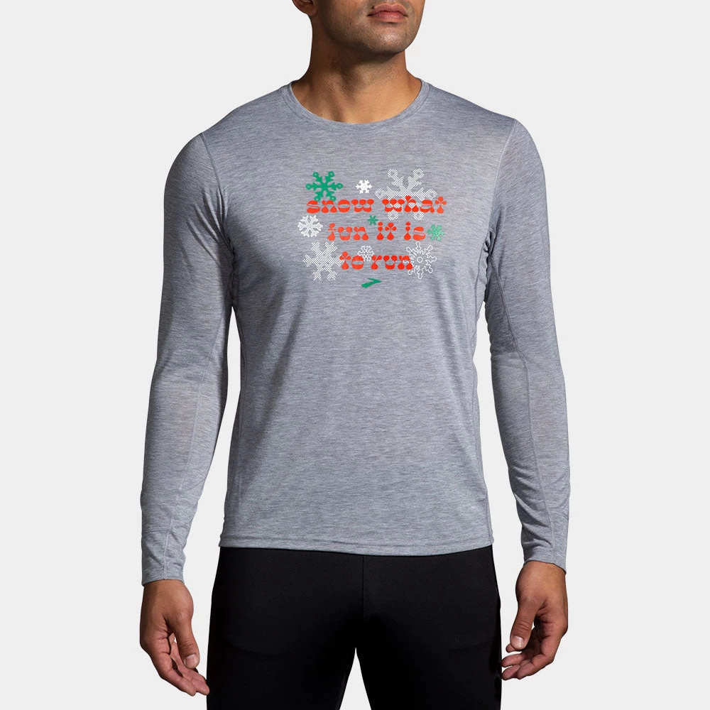 Brooks Distance Graphic Long Sleeve Men's 1 Brooks Distance Graphic Long Sleeve Men's