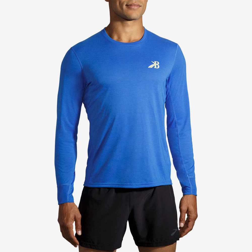 Brooks Distance Graphic Long Sleeve Men's 19 Brooks Distance Graphic Long Sleeve Men's - Image 19
