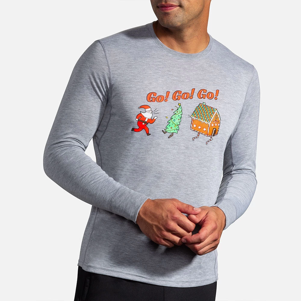 Brooks Run Merry Distance Long Sleeve Men's 1 Brooks Run Merry Distance Long Sleeve Men's