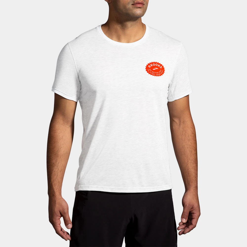 Brooks Distance Graphic Short Sleeve Men's 1 Brooks Distance Graphic Short Sleeve Men's