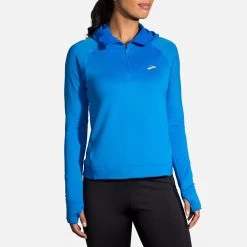 Brooks Notch Thermal Hoodie Women's -Boutique Sports Fashion Store 057082 480 1