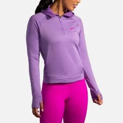 Brooks Notch Thermal Hoodie Women's -Boutique Sports Fashion Store 057082 562 1