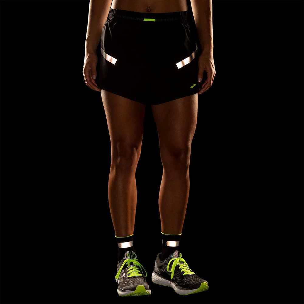 Brooks Carbonite 4" Shorts Women's 3 Brooks Carbonite 4" Shorts Women's - Image 3