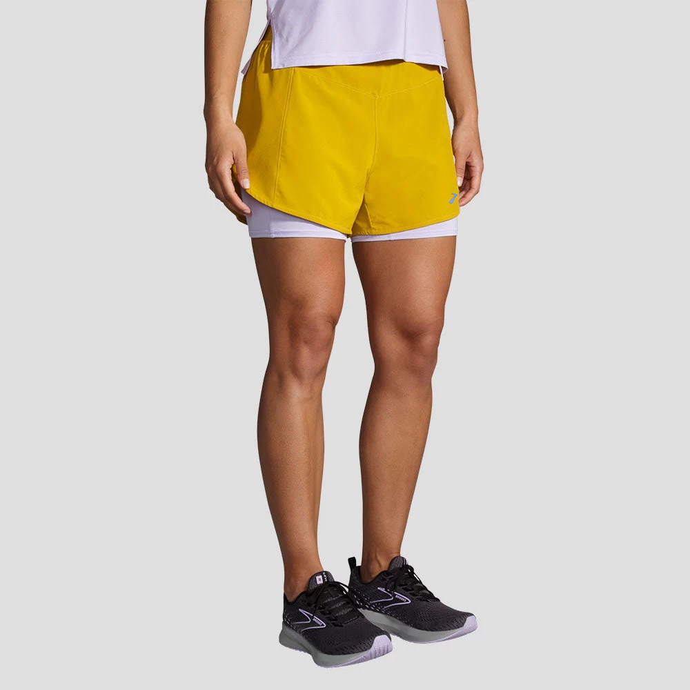 Brooks Run Within 4" 2-in-1 Short Women's 1 Brooks Run Within 4" 2-in-1 Short Women's
