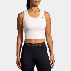 Brooks Run Within Crop Tank Women's -Boutique Sports Fashion Store 057176 617 1