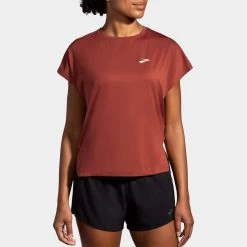 Brooks Sprint Free Short Sleeve Women's 18 Brooks Sprint Free Short Sleeve Women's -Boutique Sports Fashion Store 057200 692 1