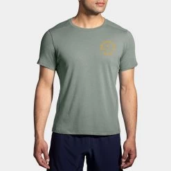 Brooks Distance Short Sleeve 2.0 Men's 15 Brooks Distance Short Sleeve 2.0 Men's -Boutique Sports Fashion Store 057297 359 1