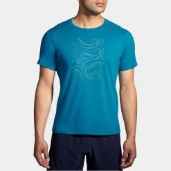 Brooks Distance Short Sleeve 2.0 Men's 18 Brooks Distance Short Sleeve 2.0 Men's -Boutique Sports Fashion Store 057297 498 1