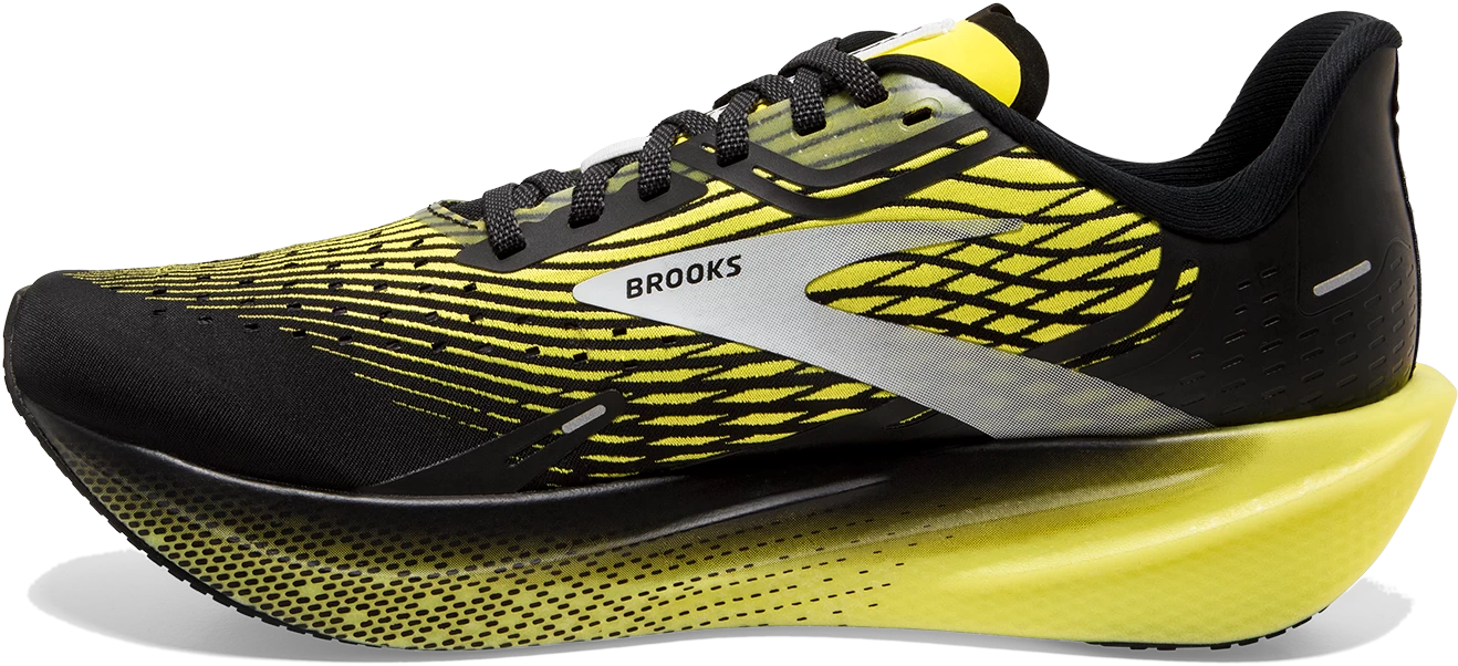 BROOKS Men’s Hyperion Max (078 - Black/Blazing Yellow/White 2 BROOKS Men’s Hyperion Max (078 - Black/Blazing Yellow/White - Image 2