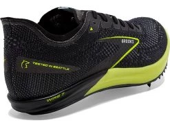 BROOKS Unisex Wire V7 (013 - Black/Nightlife) 9 BROOKS Unisex Wire V7 (013 - Black/Nightlife) -Boutique Sports Fashion Store 100041 013 H Wire 7