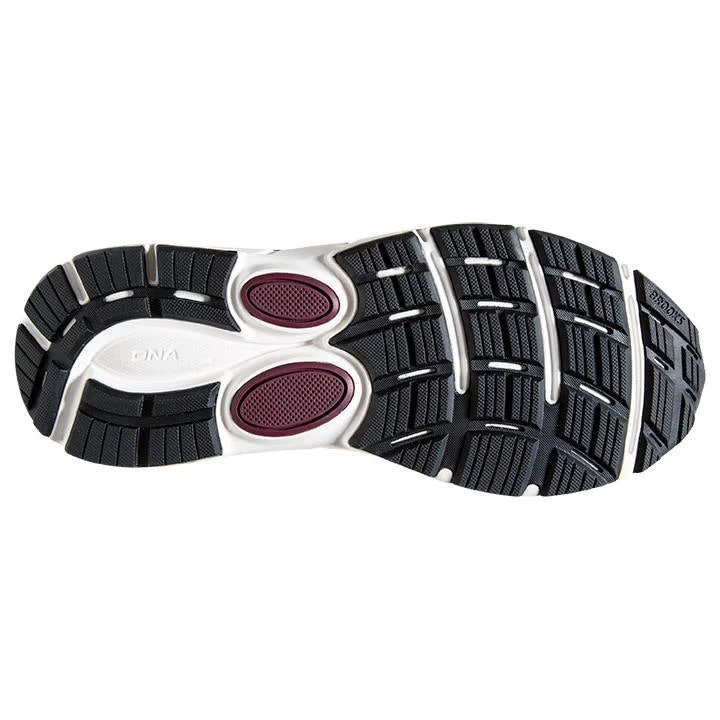 BROOKS Men's Dyad 11 (031 - Blackened Pearl/Alloy/Red) 6 BROOKS Men's Dyad 11 (031 - Blackened Pearl/Alloy/Red) - Image 6