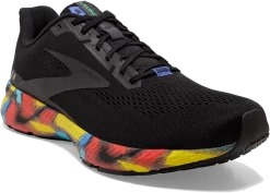 BROOKS Men's Launch 8 Victory Collection (016 - Black/Red/Blue) -Boutique Sports Fashion Store 110358 016 A Launch 8