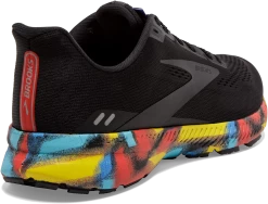 BROOKS Men's Launch 8 Victory Collection (016 - Black/Red/Blue) -Boutique Sports Fashion Store 110358 016 H Launch 8