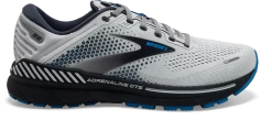 BROOKS Men's Adrenaline GTS 22 (023 - Oyster/India Ink/Blue)