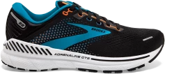 BROOKS Men's Adrenaline GTS 22 (034 - Black/Blue/Orange)
