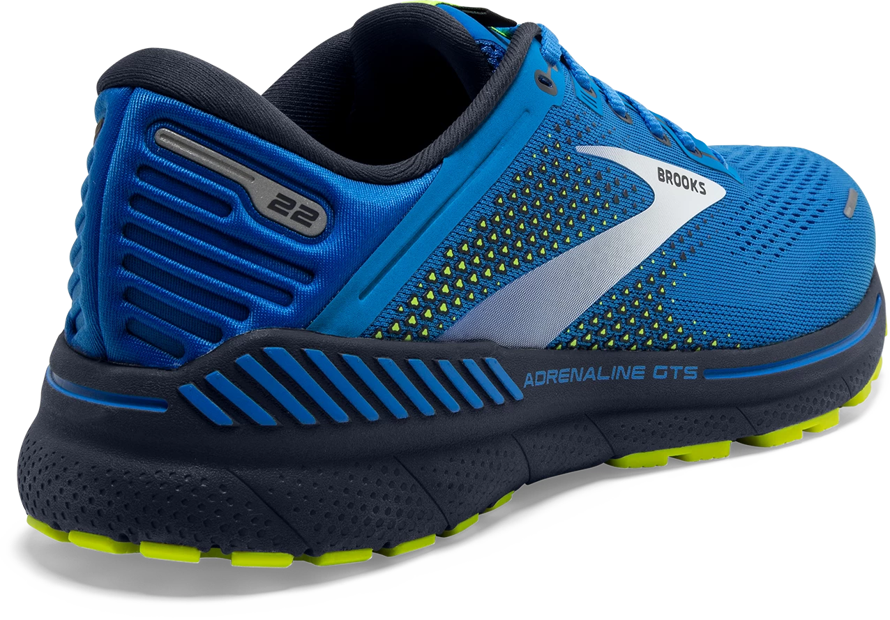 BROOKS Men's Adrenaline GTS 22 (413 - Blue/India Ink/Nightlife) 4 BROOKS Men's Adrenaline GTS 22 (413 - Blue/India Ink/Nightlife) - Image 4