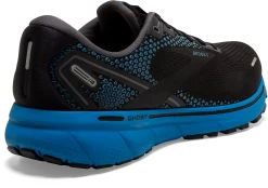 BROOKS Men's Ghost 14 (056 - Black/Blackened Pearl/Blue) 9 BROOKS Men's Ghost 14 (056 - Black/Blackened Pearl/Blue) -Boutique Sports Fashion Store 110369 056 H Ghost 14