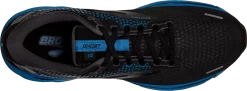 BROOKS Men's Ghost 14 (056 - Black/Blackened Pearl/Blue) 10 BROOKS Men's Ghost 14 (056 - Black/Blackened Pearl/Blue) -Boutique Sports Fashion Store 110369 056 O Ghost 14