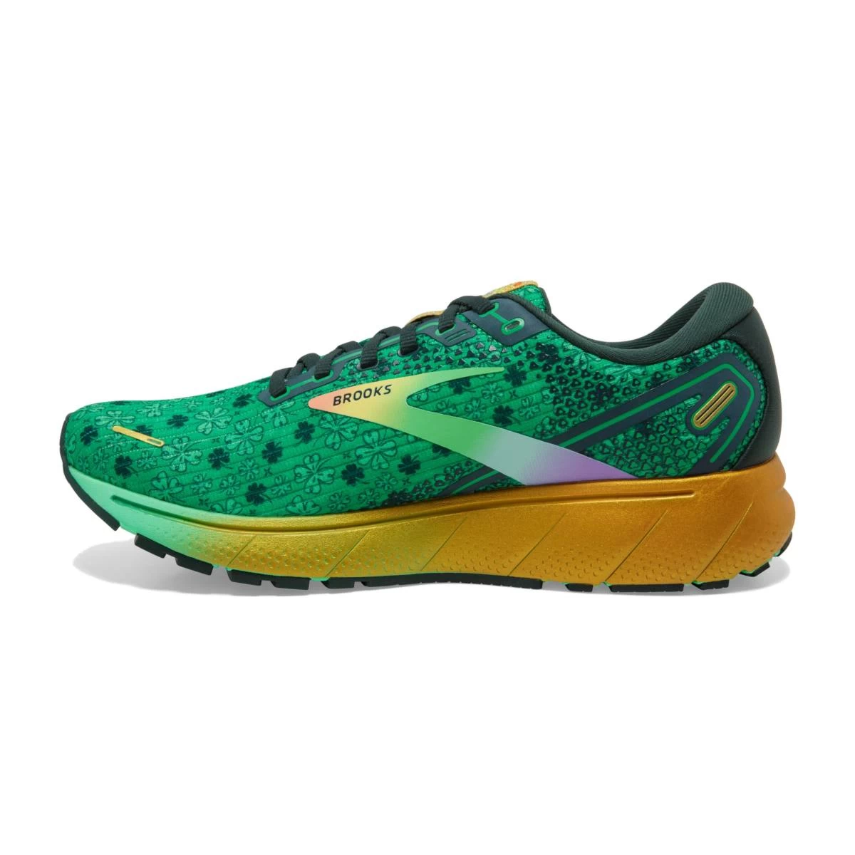 Men's Brooks Ghost 14 - St. Patrick's Day Limited Edition - 110369 1D 354 3 Men's Brooks Ghost 14 - St. Patrick's Day Limited Edition - 110369 1D 354 - Image 3