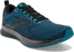 BROOKS Men's Levitate 5 (412 - Titan/Crystal Teal/Black) -Boutique Sports Fashion Store 110370 412 A Levitate 5