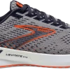 BROOKS Men's Levitate 5 GTS (034 - Grey/Peacoat/Flame)