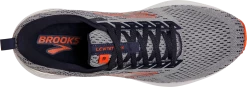 BROOKS Men's Levitate 5 GTS (034 - Grey/Peacoat/Flame) -Boutique Sports Fashion Store 110371 034 O Levitate GTS 5