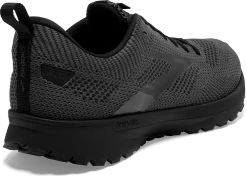 BROOKS Men's Revel 5 (038 - Black/Ebony/Black) 9 BROOKS Men's Revel 5 (038 - Black/Ebony/Black) -Boutique Sports Fashion Store 110374 038 H Revel 5