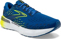 BROOKS Men’s Glycerin GTS 20 (482 - Blue/Nightlife/White) -Boutique Sports Fashion Store 110383 482 A Glycerin GTS 20