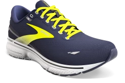 BROOKS Men's Ghost 15 (429 - Peacoat/Nightlife/Grey) -Boutique Sports Fashion Store 110393 429 A Ghost 15