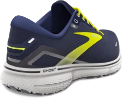 BROOKS Men's Ghost 15 WIDE (429 - Peacoat/Nightlife/Grey) -Boutique Sports Fashion Store 110393 429 H Ghost 15 bad8b9bf 73c7 4e24 9f30 d38b8853daaf