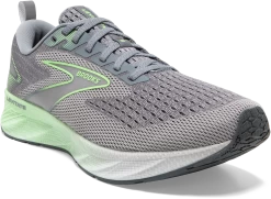 BROOKS Men's Levitate 6 (312 - Primer Grey/Neon Green) -Boutique Sports Fashion Store 110395 312 A Levitate 6