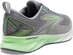 BROOKS Men's Levitate 6 (312 - Primer Grey/Neon Green) -Boutique Sports Fashion Store 110395 312 H Levitate 6