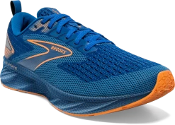 BROOKS Men's Levitate 6 (405 - Classic Blue/Orange) 8 BROOKS Men's Levitate 6 (405 - Classic Blue/Orange) -Boutique Sports Fashion Store 110395 405 A Levitate 6
