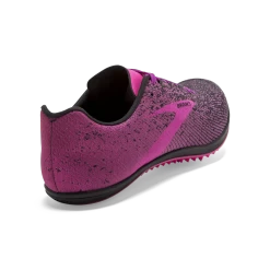 BROOKS Women's Mach 19 (063 - Black/Hollyhock/Pink) -Boutique Sports Fashion Store 120311 063 h mach 19 womens track shoe