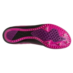 BROOKS Women's Mach 19 (063 - Black/Hollyhock/Pink) -Boutique Sports Fashion Store 120311 063 s mach 19 womens track shoe