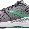BROOKS Women's Ariel '20 (076 - Alloy/Blackened Pearl/Green)