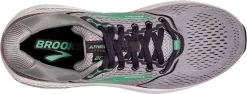 BROOKS Women's Ariel '20 (076 - Alloy/Blackened Pearl/Green) -Boutique Sports Fashion Store 120315 076 O Ariel 20