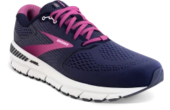 BROOKS Women's Ariel '20 (491 - Peacoat/Vivid Viola/White) -Boutique Sports Fashion Store 120315 491 A Ariel 20