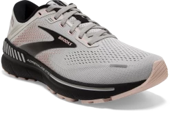 BROOKS Women's Adrenaline GTS 22 (035 - Grey/Rose/Black) -Boutique Sports Fashion Store 120353 035 A Adrenaline GTS 22
