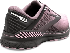 BROOKS Women's Adrenaline GTS 22 (678 - Pink/Blackened Pearl) -Boutique Sports Fashion Store 120353 678 H Adrenaline GTS 22