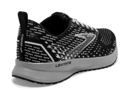 BROOKS Women's Levitate 5 (090 - Black/Grey/White) -Boutique Sports Fashion Store 120357 090 H Levitate 5