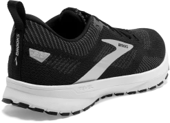 BROOKS Women's Revel 5 (036 - Black/Metallic/White) 9 BROOKS Women's Revel 5 (036 - Black/Metallic/White) -Boutique Sports Fashion Store 120361 036 H Revel 5