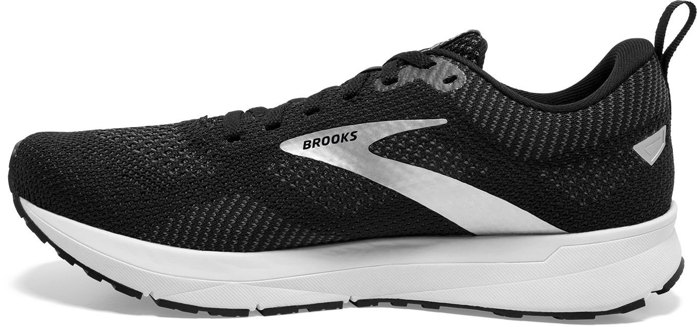 BROOKS Women's Revel 5 (036 - Black/Metallic/White) 2 BROOKS Women's Revel 5 (036 - Black/Metallic/White) - Image 2